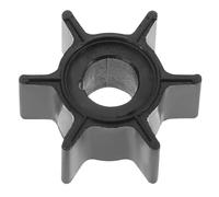 DEARMAMY Black Rubber Transfer Pump Impeller Replacement Compatible Mercury 369-65021-1 47-16154-3 183098 Utility Water Pump Part for Marine and Industrial Use