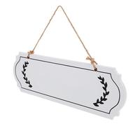 DEARMAMY Blank Wooden Wall Hanging Signboard for DIY Writing Rustic Home Plaque Family Wooden Sign for House Front Decoration and Business Communication