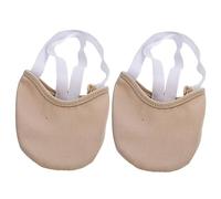 DEARMAMY Breathable Skid Dancing Socks for Women Xs Non Slip Ballet Floor Socks with Elastic Ankle Fit for Yoga Belly Dance and Indoor Practice Skin Color Beige