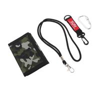 DEARMAMY Camouflage Wallet for Men Slim Trifold Design Card Holder Wallet Portable for Travel Sports Includes