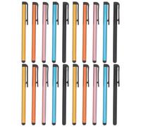 DEARMAMY Capacitive Stylus Pens and Random Color for Touch Screens 20pcs with Wide Compatibility and No Writing Noise Portable and Practical Screen Touch Pens for Smartphones