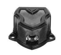 DEARMAMY Car Amplifier Power Distribution Block with Fuse 2-way Audio Splitter Hub for Car Stereo Amplifier Accessories Automotive Amp Fuse Block and Protection