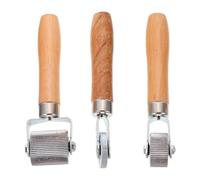 DEARMAMY Car Tire Repair Tools Lightweight with Handle 3 Pcs High Hardness Pressing Wheel for Tire Repairing