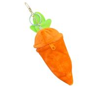 DEARMAMY Cartoon Bunny Keychain Pendant Plush Carrot Design Cute Bag Charm for Decor and Accessories for Backpack and Keyring Random Styles