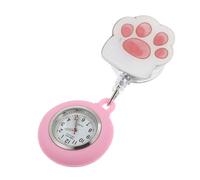 DEARMAMY Cartoon Nurse Pocket Watch Portable Movement Watch for Nurses Scenario Assorted Style