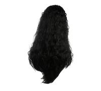 DEARMAMY Chic Curly Wig for Black Women Lightweight Afro Curly Hair Accessory Super Soft Comfortable for Parties Everyday Wear Stylish Mid Design Black