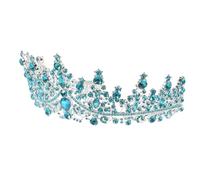 DEARMAMY Chic Rhinestone Crown Headband for Women Elegant Glitter Hair Accessory for Birthday and Party Celebrations Durable Design Lightweight and Stunning for Memorable Moments