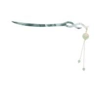 DEARMAMY Chinese Tassel Hairpin Flower Design for Women Vintage Decorative Hair Clips Tassel Pendants for Wedding Guest Traditional Hanfu Hairstyle