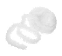 DEARMAMY Christmas Faux Fur Fur Fabric Band Christmas White Faux Fur Faux Fur Trim Faux Fur Trim Winter Women Faux Christmas Wreath Faux for Xmas Tree Decoration