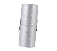 DEARMAMY Cosmetics Brush Storage Bucket Pu Makeup Brush Organizer Large Flash for Bathroom Vanity Table Top Storage