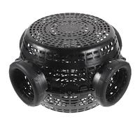 DEARMAMY Crab Trap Basket Fishing Trap Cage with 4 Entrances Plastic Shrimp Catching Net for Crawfish Eel Catcher and Lobster Fishing for River and Outdoor Use