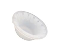 DEARMAMY Creative DIY Silicone Epoxy Mould for Water Drop Shape, White Flexible and Easy to Clean Silicone Mold for Desktop Ornament and Craft Projects