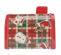 DEARMAMY Creative Tin Box for Christmas Candy Case and Storage Box Made of Tinplate for Packing Cookies Sweets as Surprise for Boyfriend Christmas