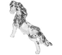 DEARMAMY Crystal Horse Figurine Statue Decorative Animal Ornament for Home and Office Decor Symbol of Luck and Prosperity Gift for Birthdays and Holidays Masterful Craftsmanship with
