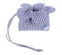 DEARMAMY Cute Floral Makeup Bag with Drawstring Opening, Large Capacity Cotton Cosmetic Pouch for Daily Commutes and Everyday Use, Portable and Quick Access Travel Makeup Bag for Women