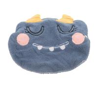 DEARMAMY Cute Hot Compress Towel Mask for Facial Steaming Soft Fleece Face Towel with Fixed Strap Compatible with Various Face Mask for Moisturizing Beauty Skin Care