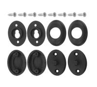 DEARMAMY Diving Suit 2 Sets Buckle Connector Quick Release Fastener | Plastic and Stainless Steel Parts, Black Finish, for Diving Apparel and Snorkeling Suits, Secure Coupling