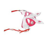DEARMAMY DIY Bunny Mask Decorative Half Face Animal Mask for Halloween Parties Role Playing Events and Festivals Lightweight Safe Material with Elegant Color Details for Cosplay and