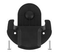 DEARMAMY Dustproof Push-Button Hatch Latch Dust Cap for Rv and Trailer Battery Hatch Lock, Black Nylon Cover with No-Tool Installation and One-Handed Operation for Outdoor Use
