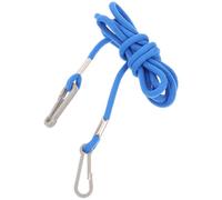 DEARMAMY Elastic Mitten Clips Holder, Kids Glove Lanyard Blue Anti-lost Mitten Rope Glove String Clips for Kids Winter in The Snow Grabber