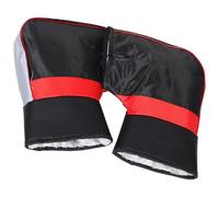 DEARMAMY Electric Bike Handlebar Gloves with Oxford Cloth Material, Windproof and Warmth Feature, Easy Installation for Cold Weather and Night Riding Protection