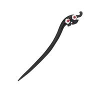 DEARMAMY Elegant Wooden Hair Stick Classic Hair Fork for Vintage Hairstyles Retro Sandalwood Hairpin for Buns Chignons for Women