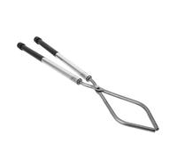 DEARMAMY Ergonomic Crucible Fire Tongs Long Reach Metal Casting Pliers for Gold Melting Jewelry Refining with Heat-Resistant Construction and Scratch-Protecting Precision Design