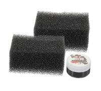 DEARMAMY Fake Blood Plasma 15g 2pcs Fine Pore Abraded Sponges Horror Special Effects Makeup Kit for Halloween Cosplay and Theatrical Use