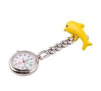 DEARMAMY Fashionable Pocket Watch for Nurses Noctilucence Quartz Clip-on Design Doctor's Watch Medical Staff Accessory