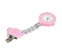 DEARMAMY Flower Nurse Chest Watch Women's Nursing Watch Quartz Movement Student Accessory