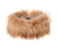 DEARMAMY Fluffy Headband Faux Fur Headband Warm Headband Women's Ear Warmers Headband One Size Fits Stylish and Comfortable for Cold Weather Headband for Women