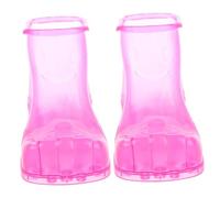 DEARMAMY Foot Bath Shoes Pedicure Boots Magnetic Small Size 16.5cm Pink Foot Soaking Tub Home Basin for Relaxation and Massage