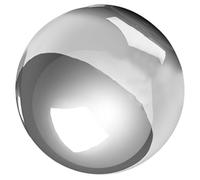 DEARMAMY Gazing Chic Beautiful Look Garden Stainless Steel Polished Smooth Sphere Decorative Mirror Multi-purpose Use and for Outdoor Garden Decoration