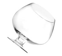 DEARMAMY Glass Goldfish Bowl Aquarium Tank 19x19cm Desktop Hydroponic Vase Multi-function Fish Tank for Office and Home Decoration