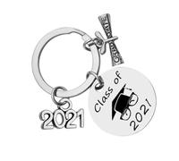 DEARMAMY Graduation Key Chain Pendant Multi-Functional Keyring for Bags and Keys for Graduates Class Stylish Souvenir
