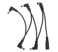 DEARMAMY Guitar Pedal Power Supply Cable Single Block Effector Power Cord Low Heat Resistant for Musical Instruments Performance Accessories