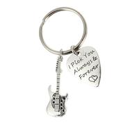 DEARMAMY Guitar Pick Keychain Keychain Charms Music for Student Fashionable Pendant Design