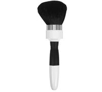 DEARMAMY Hair Cleaning Brush with Grooved Design and Smooth Surface for Personal Use and Barber, Abs Material Neck Duster Barber Brush for Efficient Beard and Mustache Cleaning