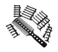 DEARMAMY Haircut Tool Set Men's Barber Comb Fine Tooth Combs for Styling 7 Sizes for Diy Haircuts