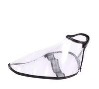 DEARMAMY Hairdressing Shoe Covers Large Transparent Durable Haircut Shoe Protector for Barbers Preventing Broken Hair Falling Easy to Wear Hair Salon Accessories Pair