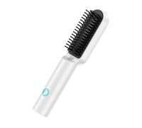 DEARMAMY Hairdressing Tool Hair Straightener Brush Styling Comb for Curly Straight Hair Compact Design Safe Material