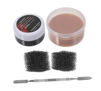 DEARMAMY Halloween Party Scar Wax Set Fake Wound Scab Blood Special Effects Makeup