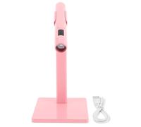 DEARMAMY Handheld UV Nail Lamp with Stand Mini Rechargeable Nail Light for Gel Polish Compact Design for Home DIY Manicure Flexible Angle for Optimal Comfort