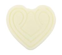 DEARMAMY Heart Shaped Natural Moisturizing Soap Bar for Facial Care Enriched for Soft Skin Adorable Design Light Green Color for Daily Use