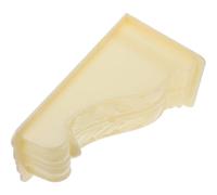 DEARMAMY High-Precision European Style Concrete Casting Mold 30Cm Thickened Decorative Beam Support Corbel Mold for DIY Cement Sculpture and Architectural Craft