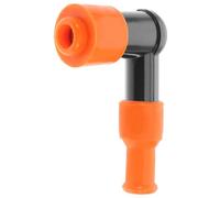 DEARMAMY High Pressure Boot Cap Resistor Cover Compatible with Orange Straight 50-250cc Atv Quad Scooter Off-road Sand Bike