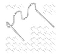 DEARMAMY Hot Staple Compatible with Plastic Welding Machines for Bumper Repair Welding Rods 0.8mm Carbon Steel 500pcs Wave-shaped for Automotive Dashboard and Lamp Holder Repair