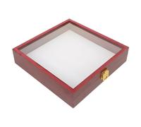 DEARMAMY Insect Specimen Display Box with Clear Acrylic Cover Square Shadow Box Protective Collector Case for Butterflies Flowers and Botanical Samples