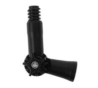 DEARMAMY Joint Angle Adapter for Threaded Extension Pole American Thread Compatible Telescopic Extension for Painter Pole and Duster Brush Head Multi-angle Mop Attachment for Gutter and