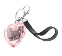 DEARMAMY Keyring Music Box Heart Shape for Music Enthusiasts Backpack Decor Keyring Ornament Unique and Fashionable Color